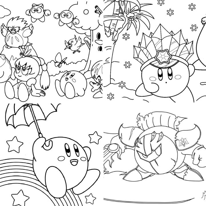 printable kirby pictures