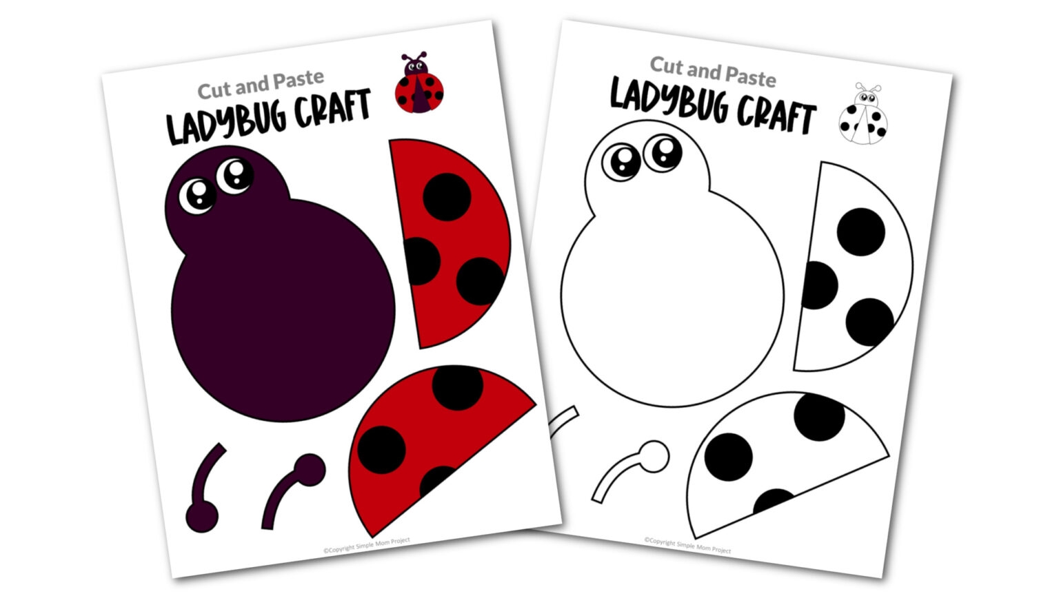 printable ladybug pictures