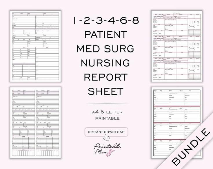 printable med surg nursing worksheet pdf