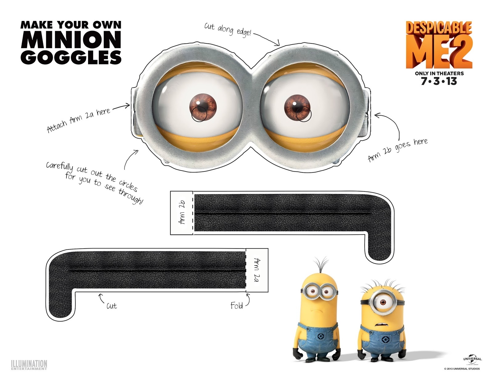 Printable Minion Eyeballs Specialsres