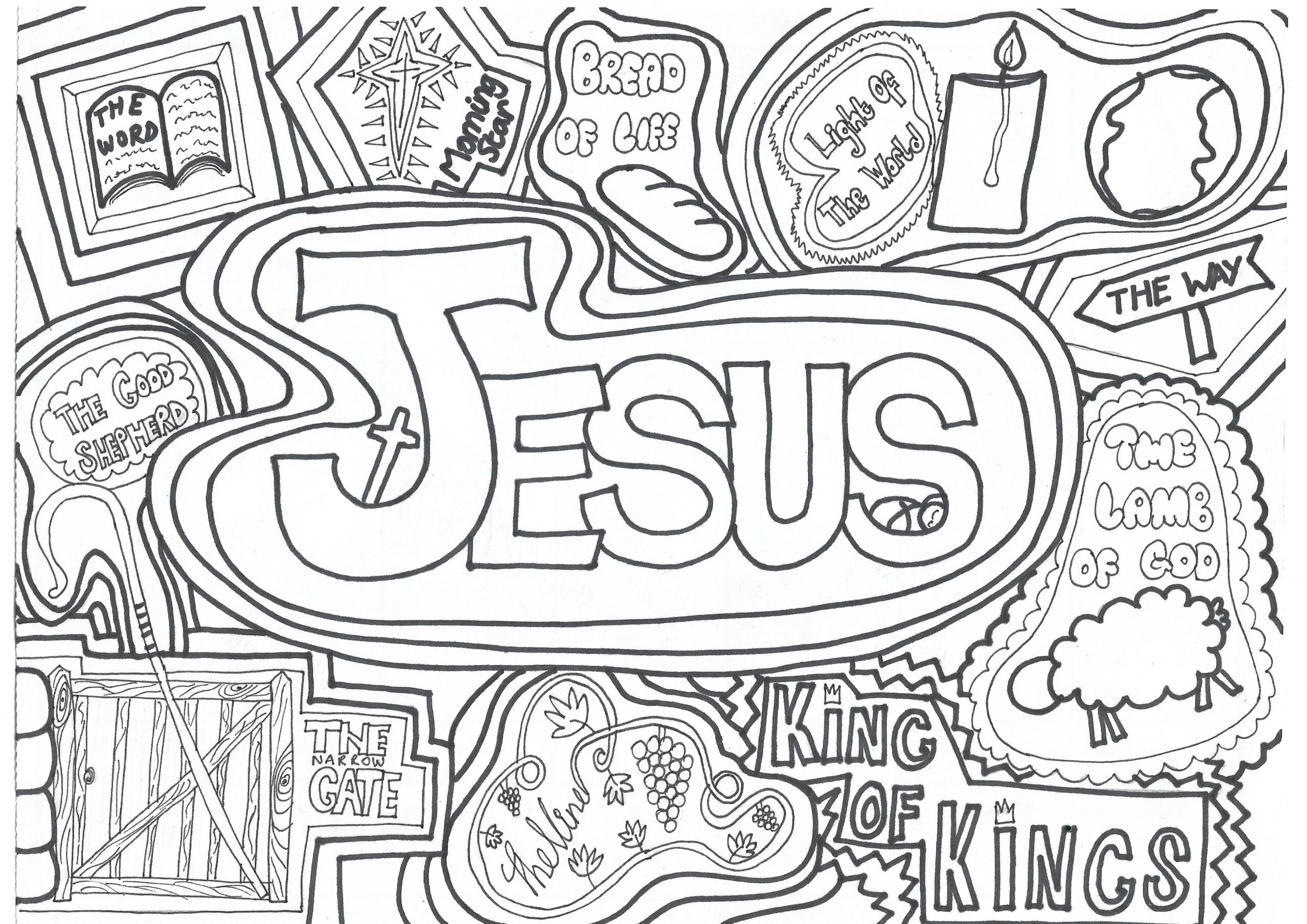 printable coloring pages names