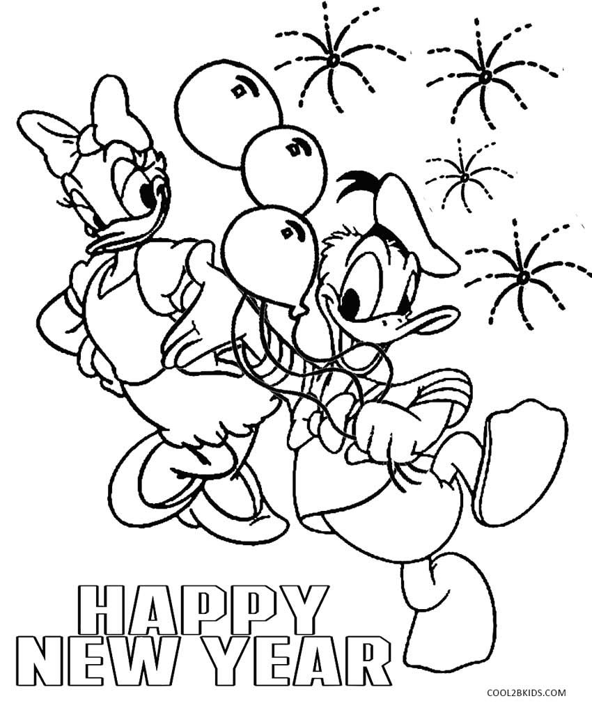 Printable New Years Coloring Pages For Kids Cool2bKids New Year