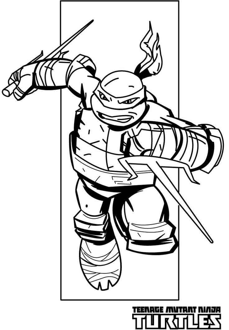 free coloring pages ninja turtles