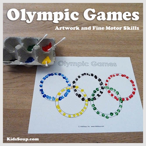 olympic crafts for adults printable
