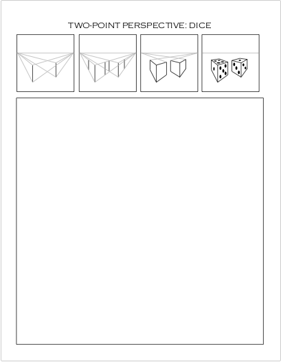 Printable One Point Perspective Worksheet Pdf