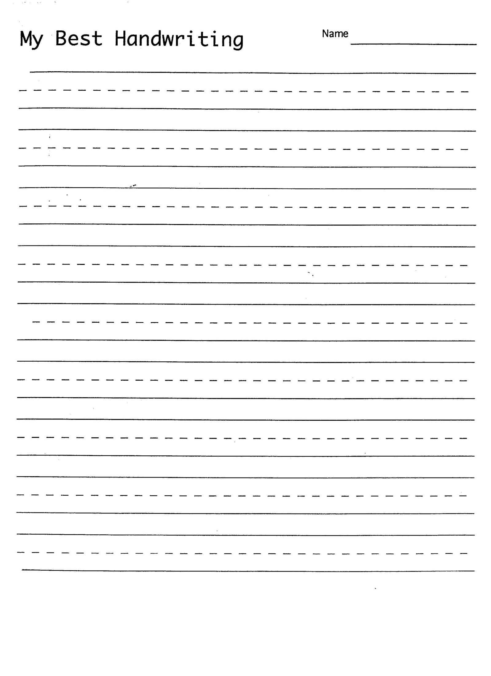 printable penmanship worksheets