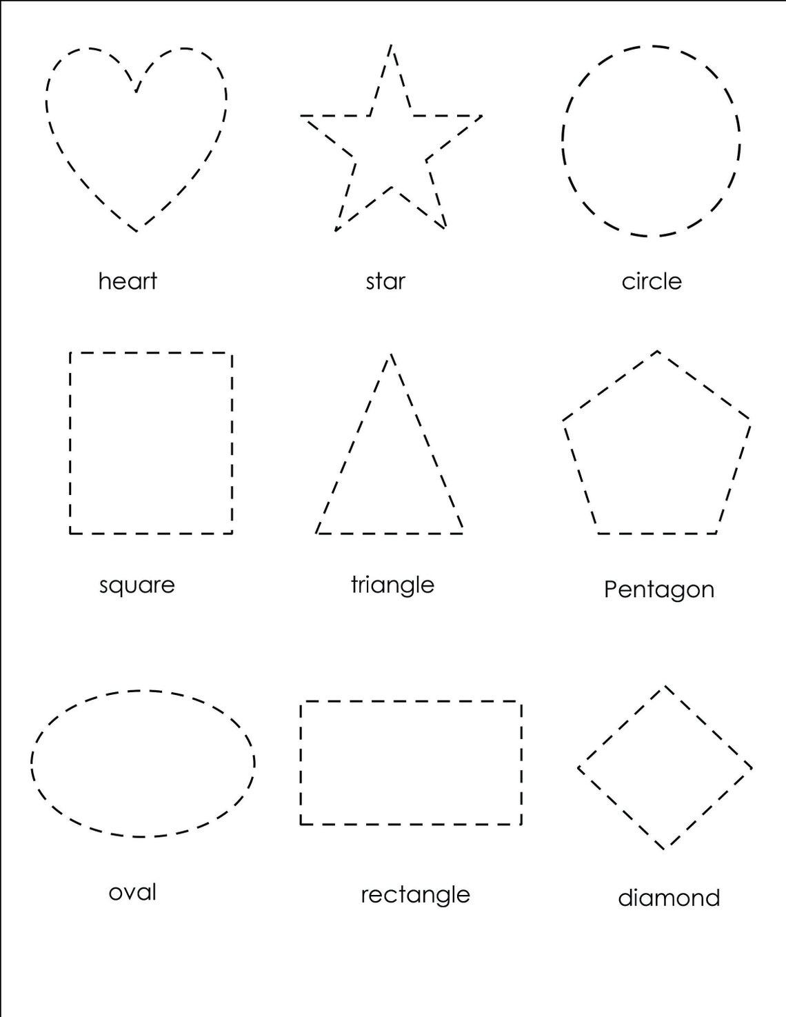 free printable worksheet for toddlers pdf