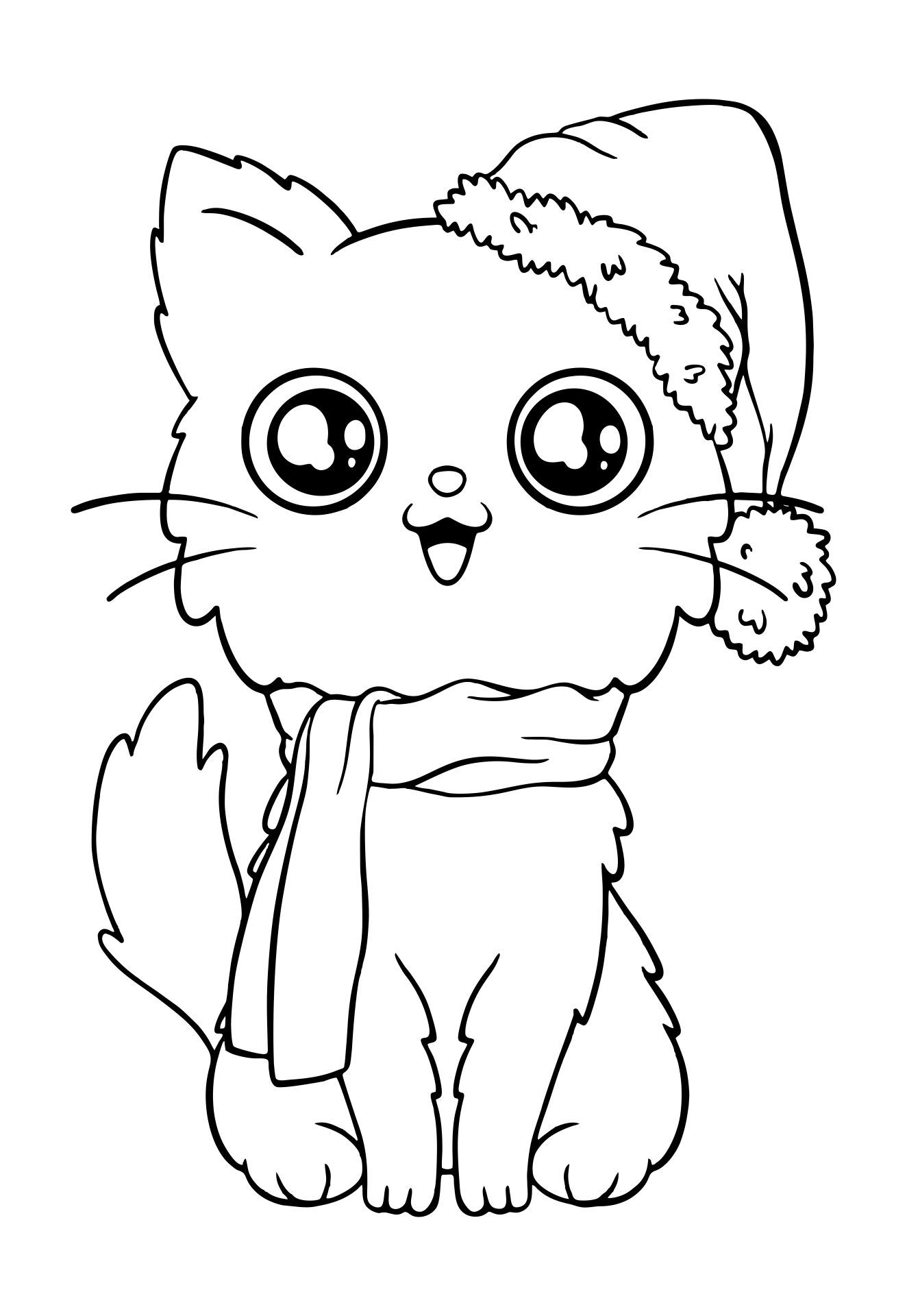 printable kitten pictures to color