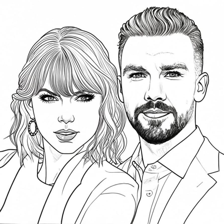 Taylor Swift Coloring Pages Printable