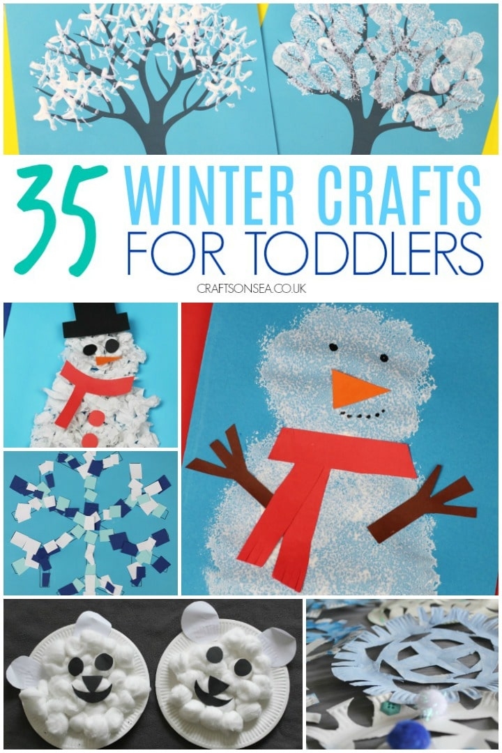 Printable Winter Crafts For Toddlers