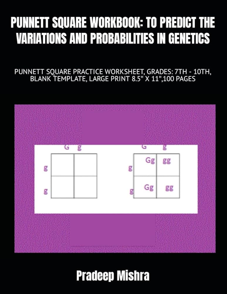 easy punnett square practice worksheet pdf
