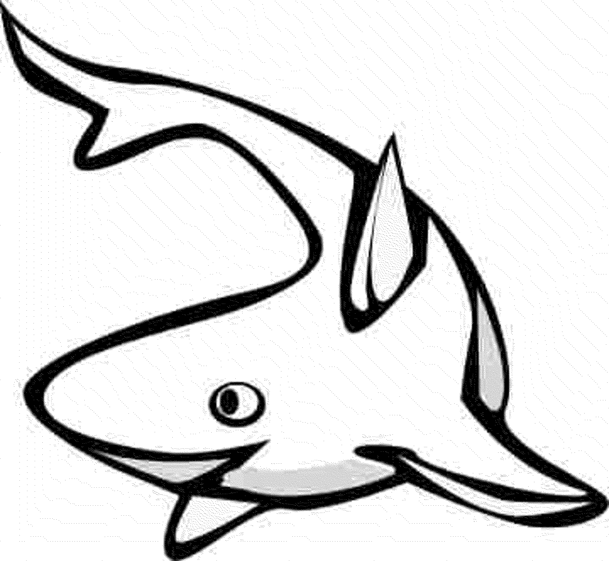 Rainbow Fish Printable Coloring Page Coloring Nation