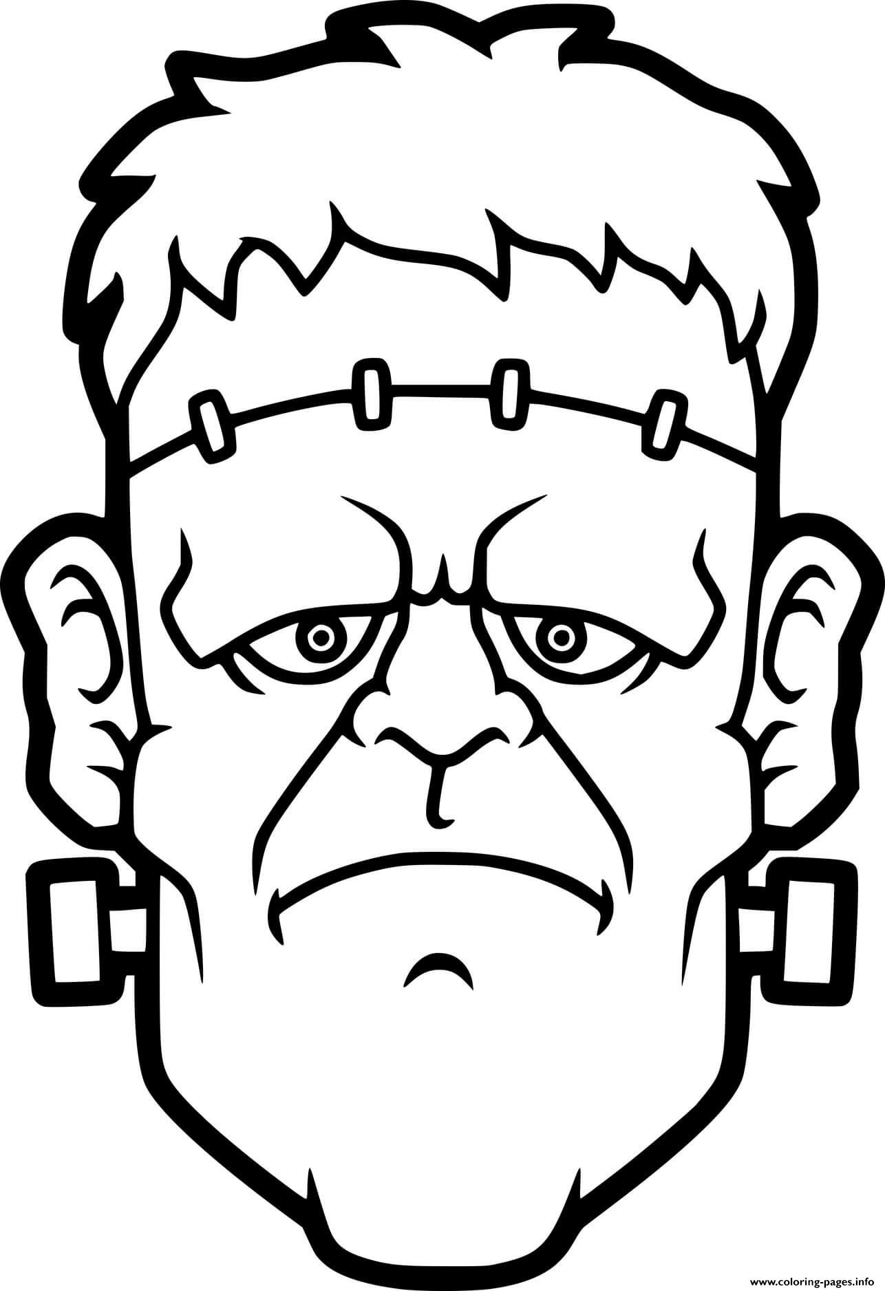 Frankenstein Coloring Pages