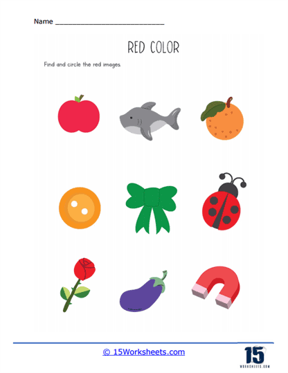 red worksheets