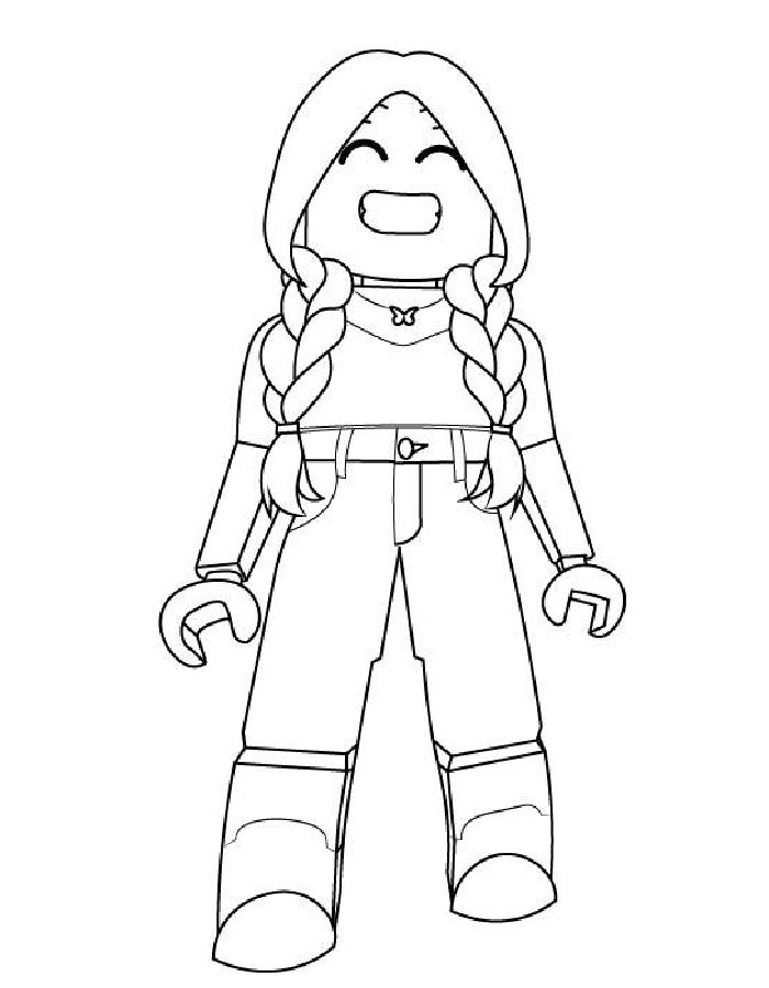 roblox coloring pages free