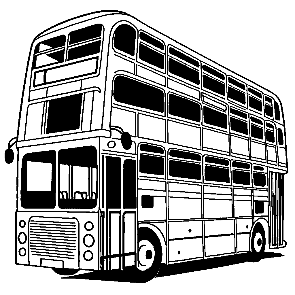School Bus Coloring Page Lulu Pages