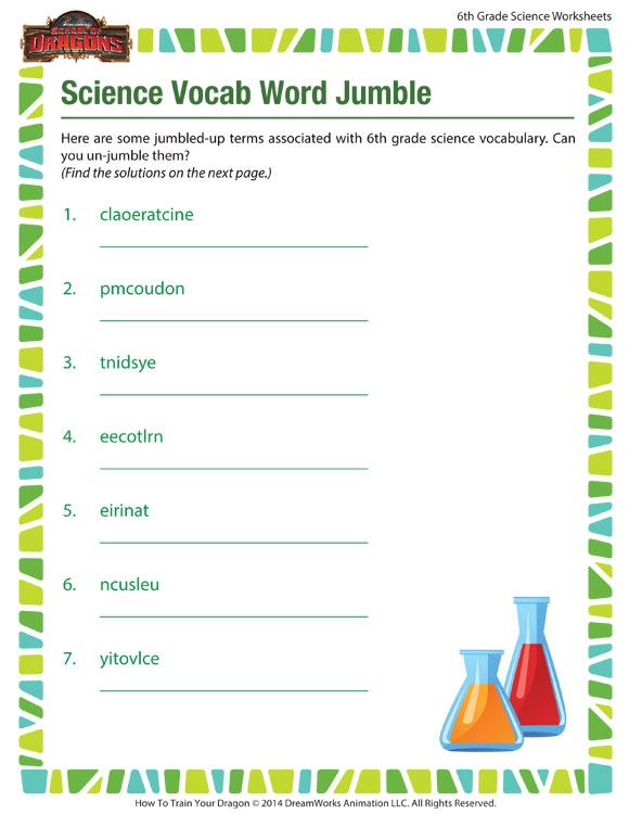 Science Worksheets For Grade 6 Online Scienceworksheets