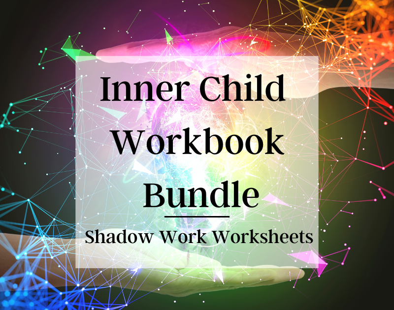 Shadow Work Worksheet Bundle PDF Inner Child Workshee