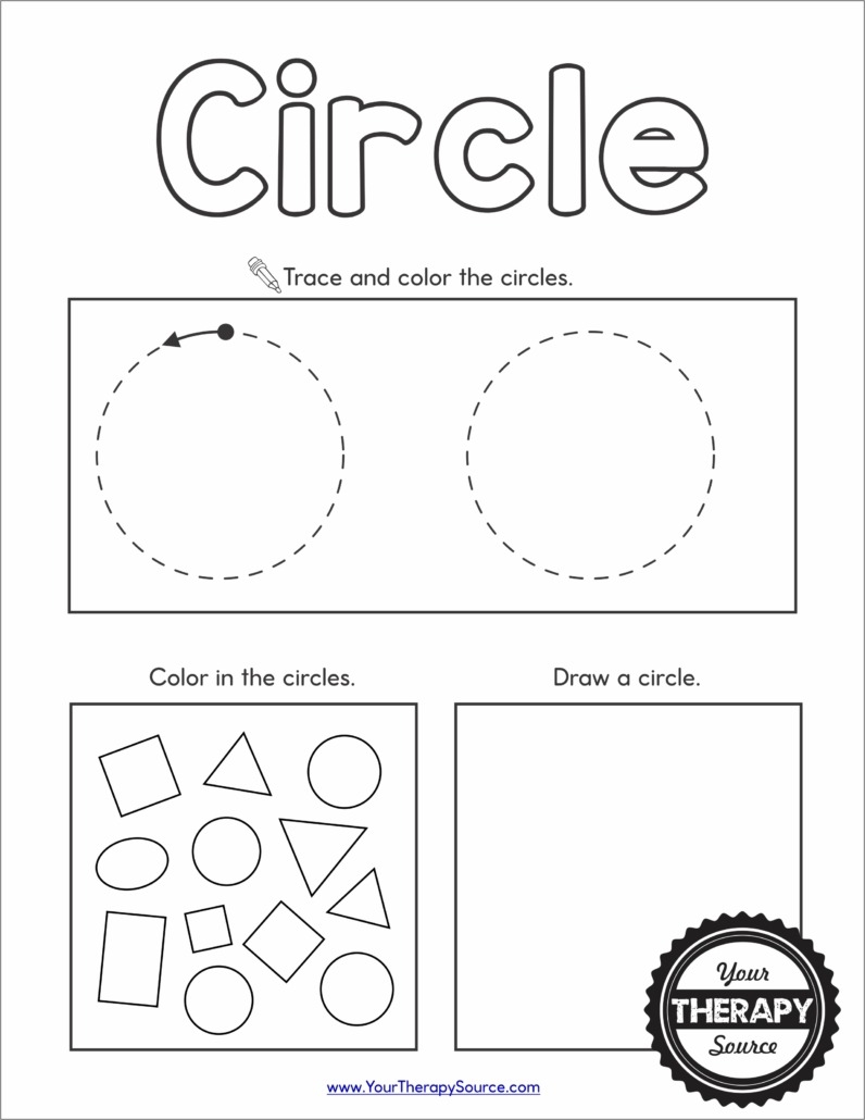 free preschool worksheet