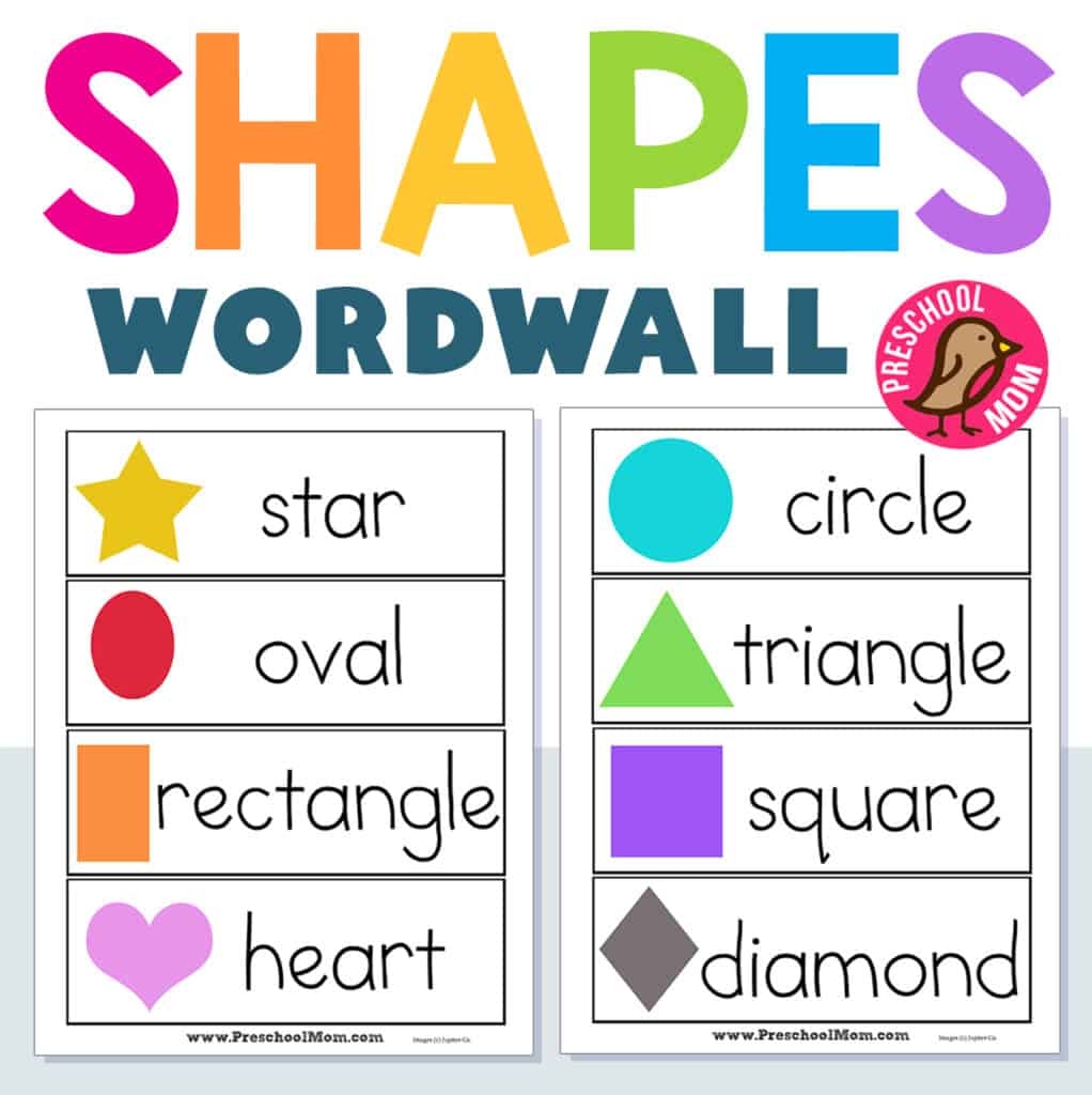 shapes preschool worksheet