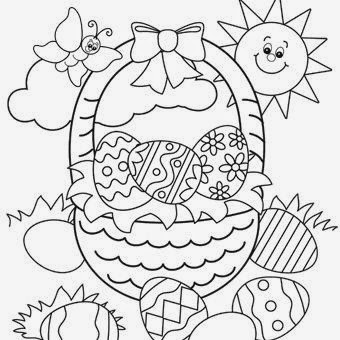 Shine Kids Crafts Easter Free Printable Coloring Pages For Girls