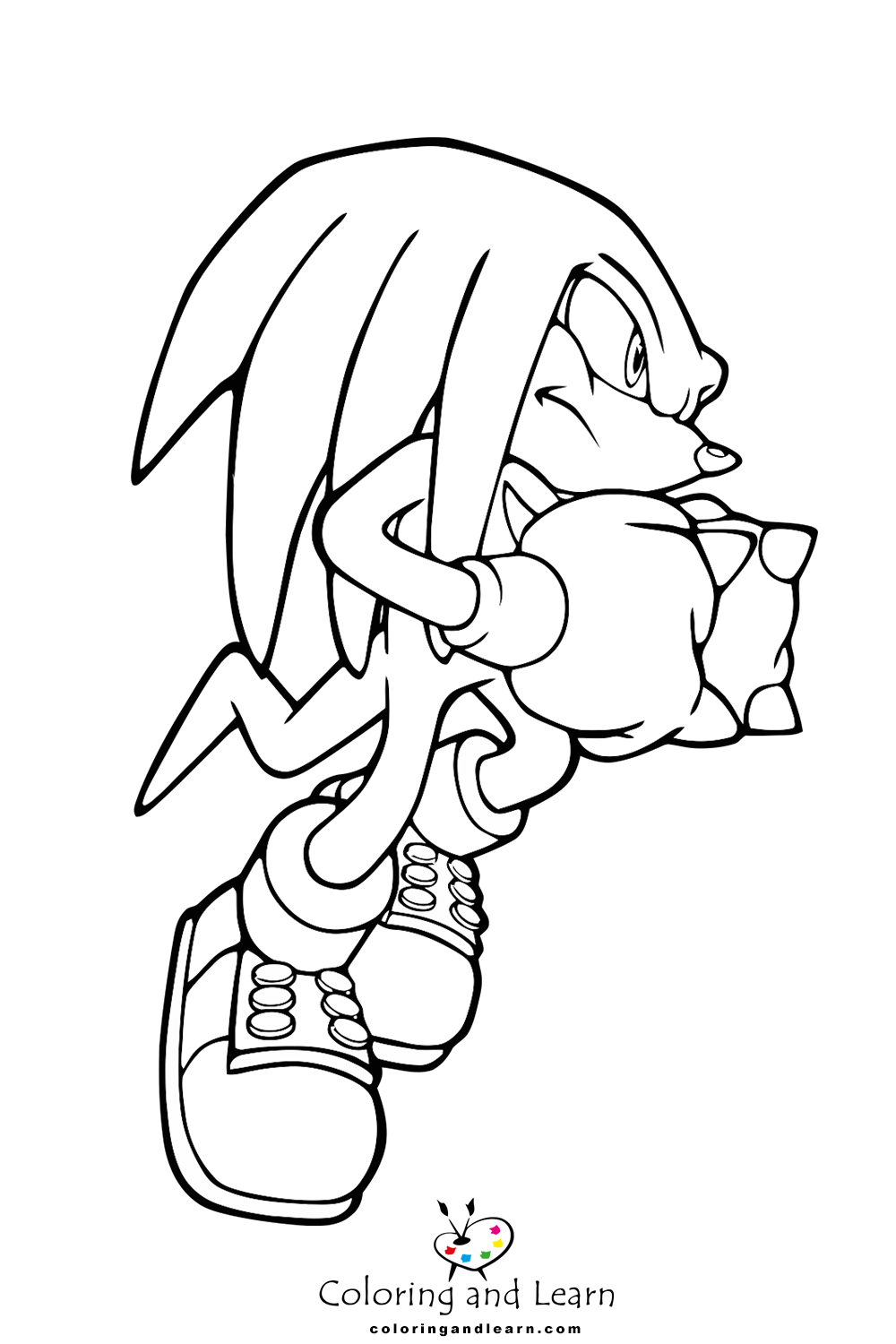 Sonic And Friends Coloring Pages