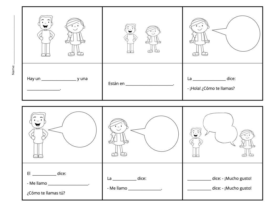 Spanish For Beginners FREE Greetings Worksheets Worksheets Library