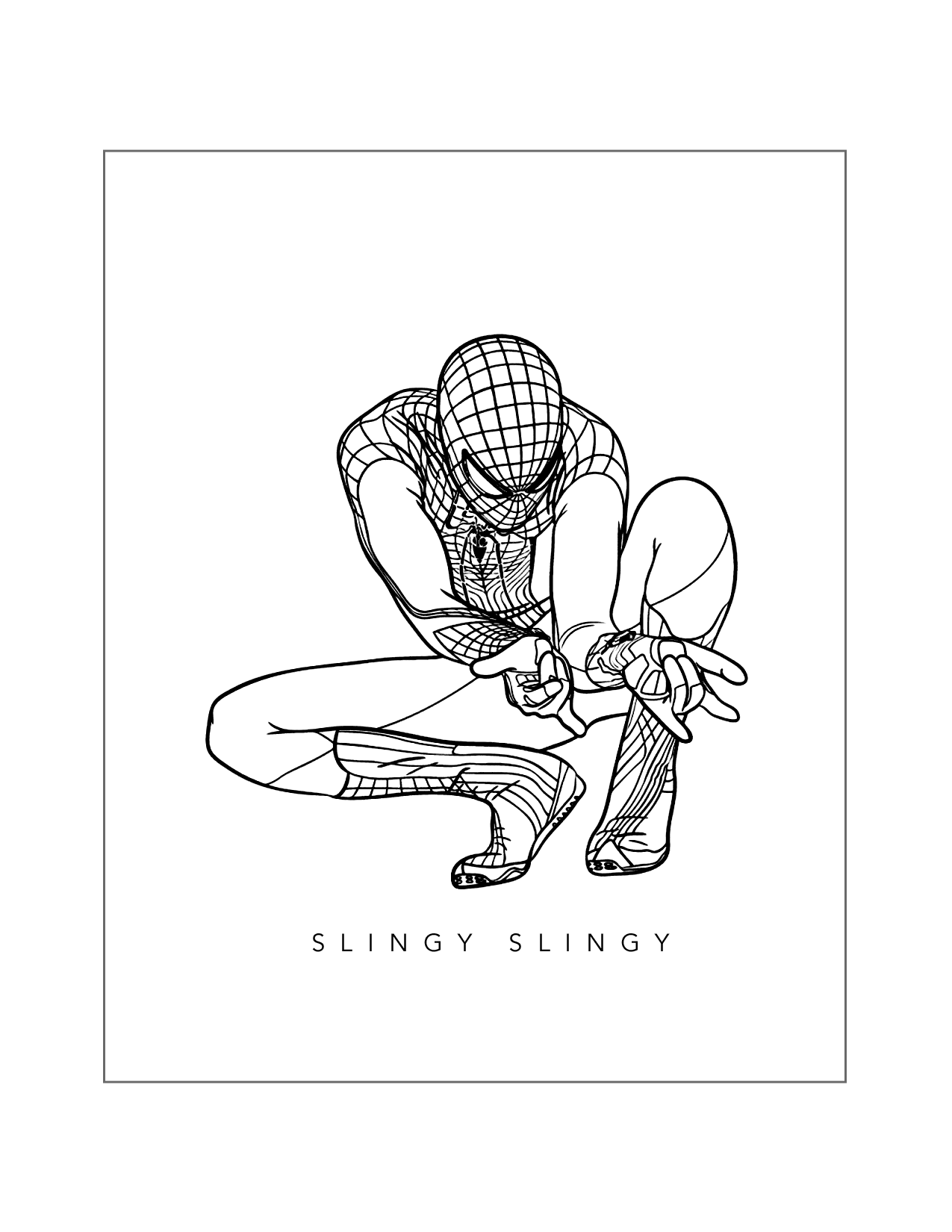 Spiderman Coloring Pages For Infoupdate