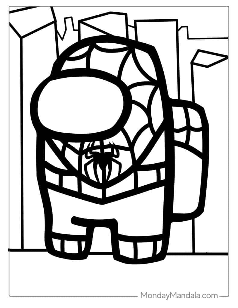 Spiderman Coloring Pages Free Pdf Infoupdate