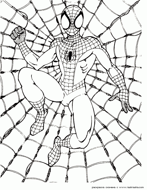 Spiderman Coloring Pages Pdf