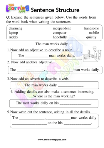 Sports Sentence Construction Worksheet teacher Made Worksheets Library
