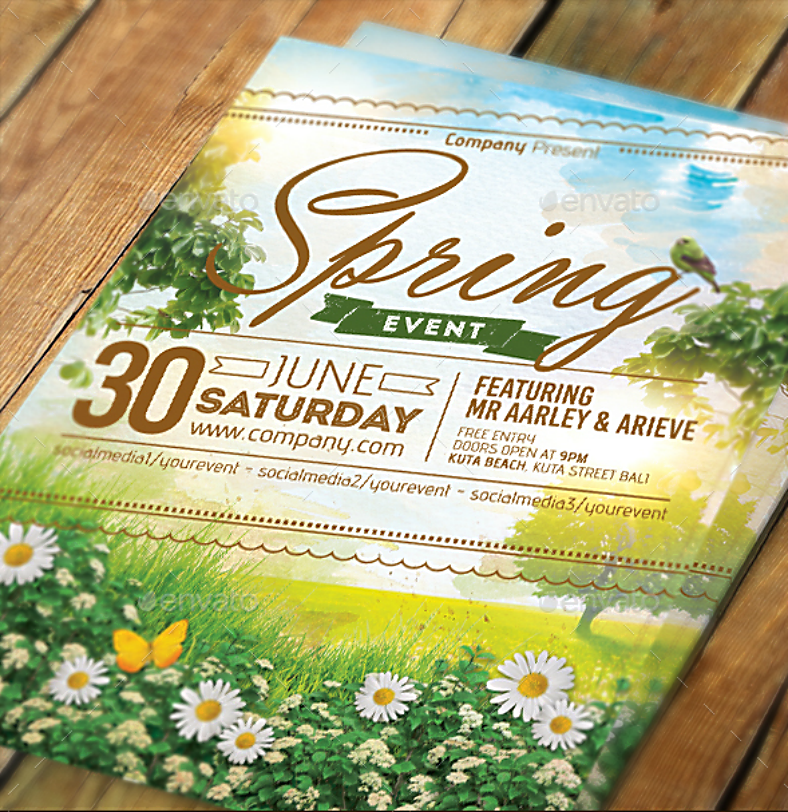 Spring Invitation Template