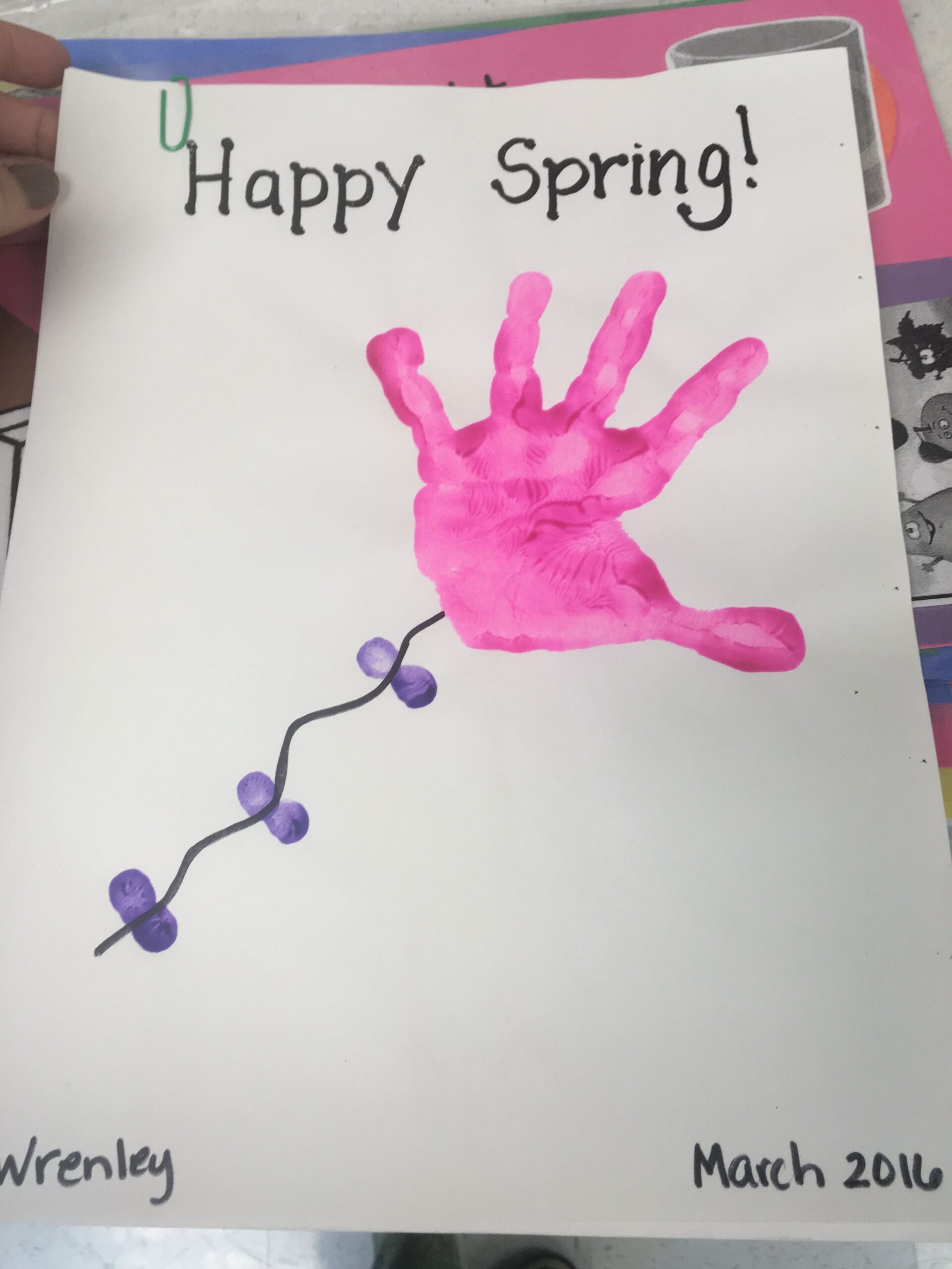 Spring Printable Crafts Printable Calendars AT A GLANCE
