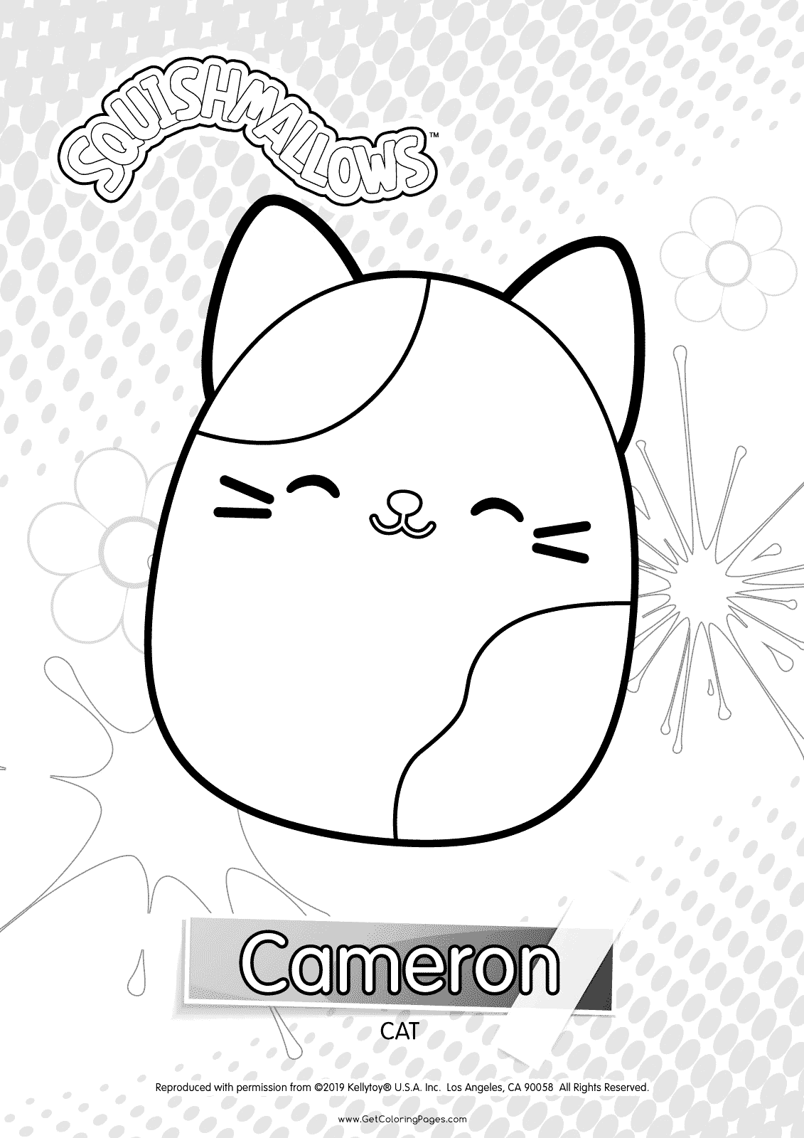 Squishmallow Coloring Pages Coloring Home