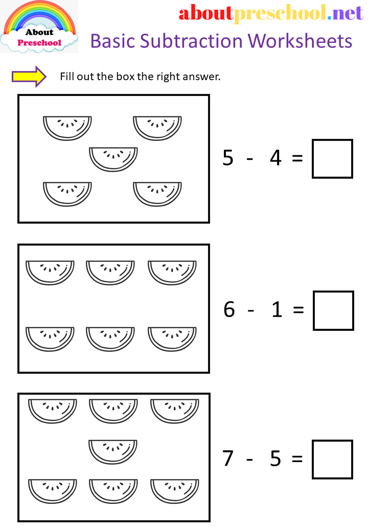 Subtraction Worksheets Worksheets Library
