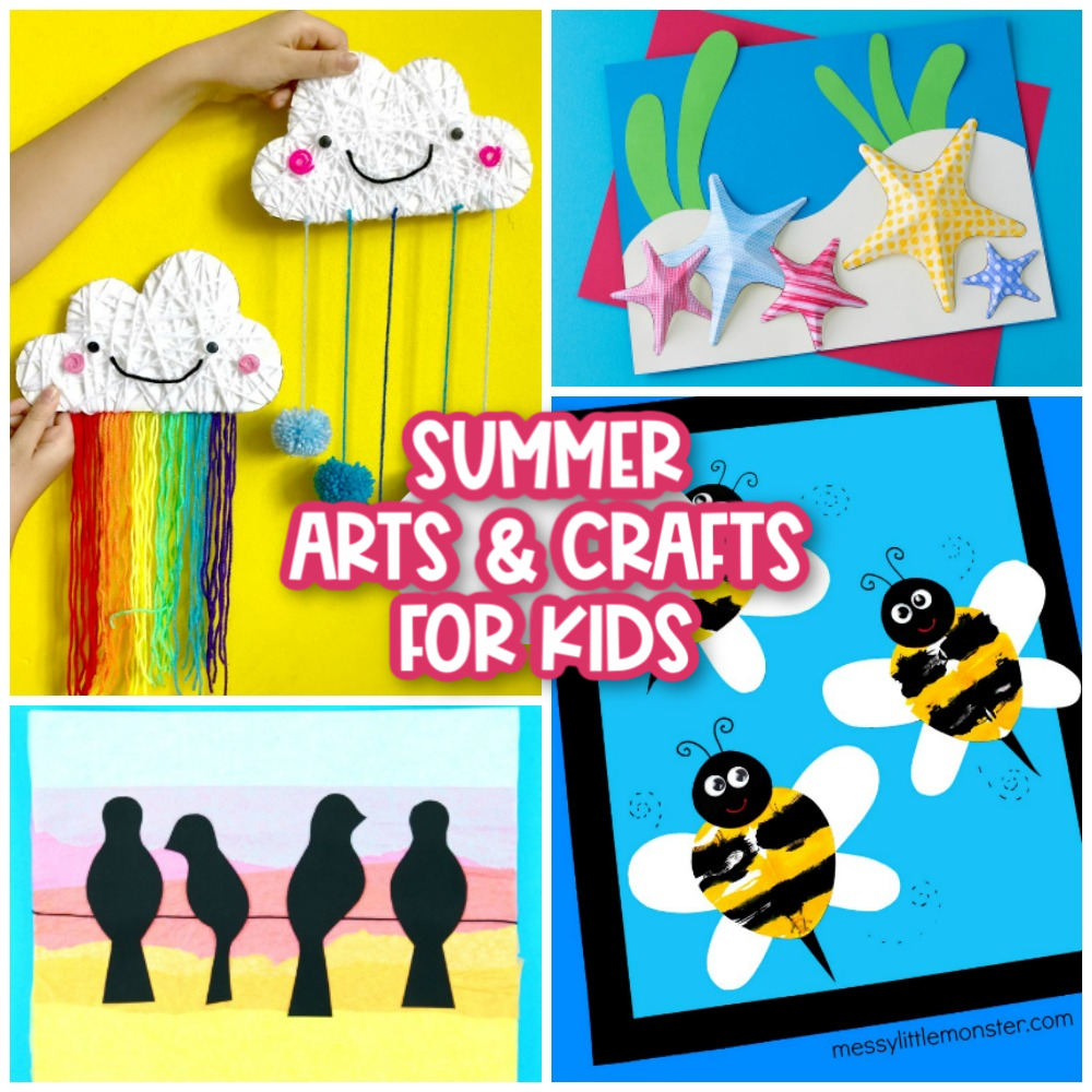 summer crafts for toddlers age 1 printable