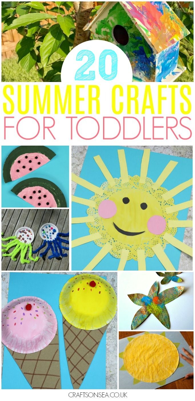 Summer Crafts For Toddlers Age 2 3