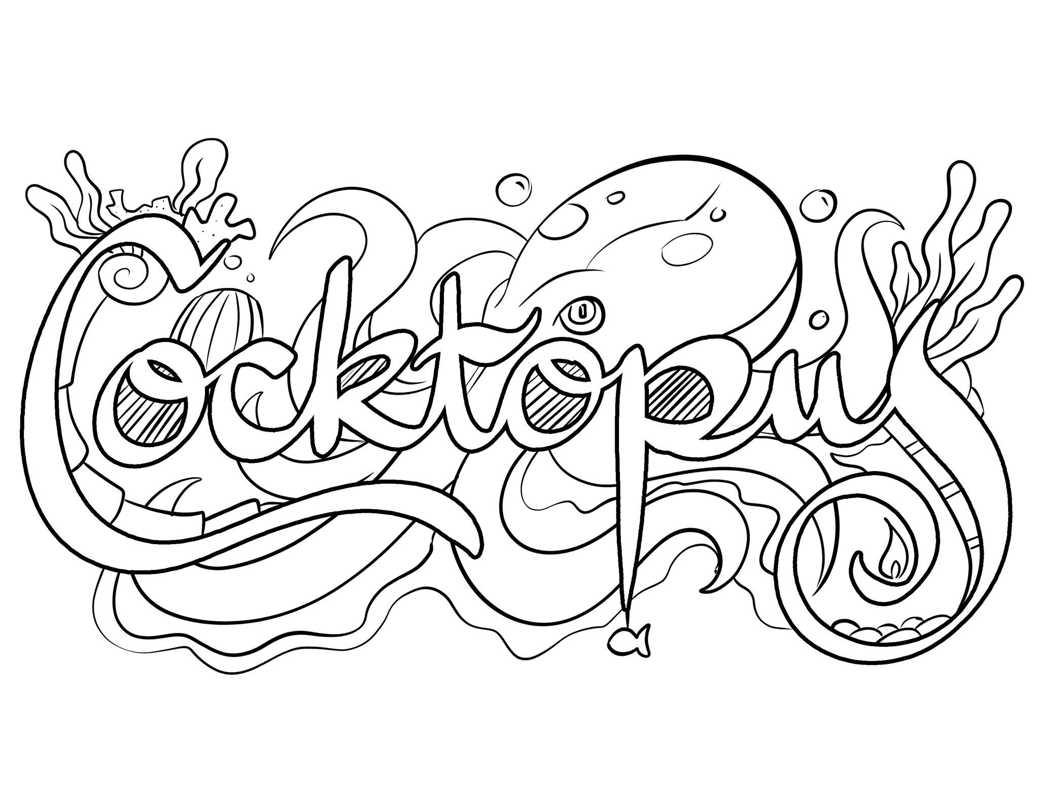 Swear Word Printable Coloring Pages Printable Word Searches