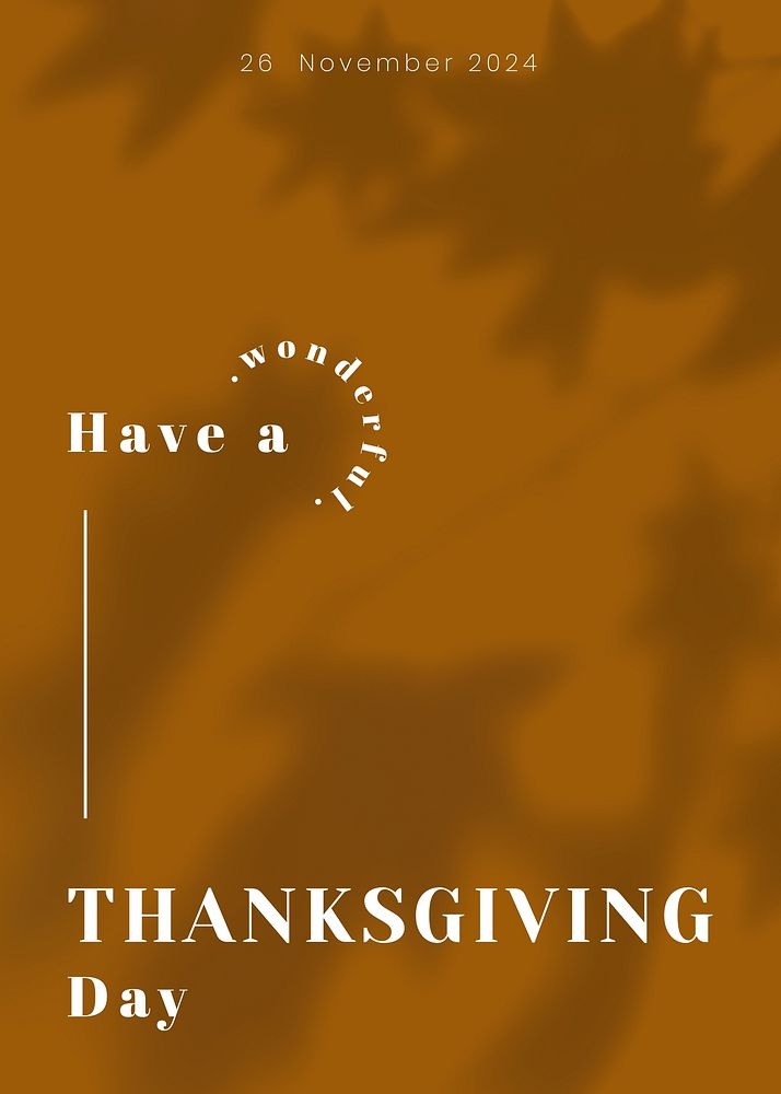 Thanksgiving Invitation Card Template Free Photo Illustration Rawpixel