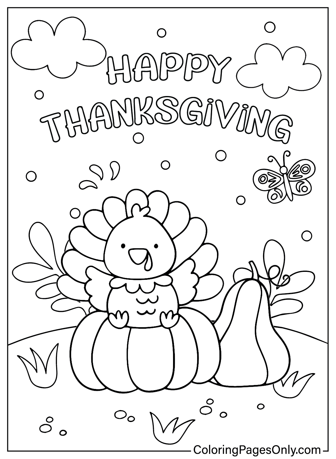 Thanksgiving Color Page