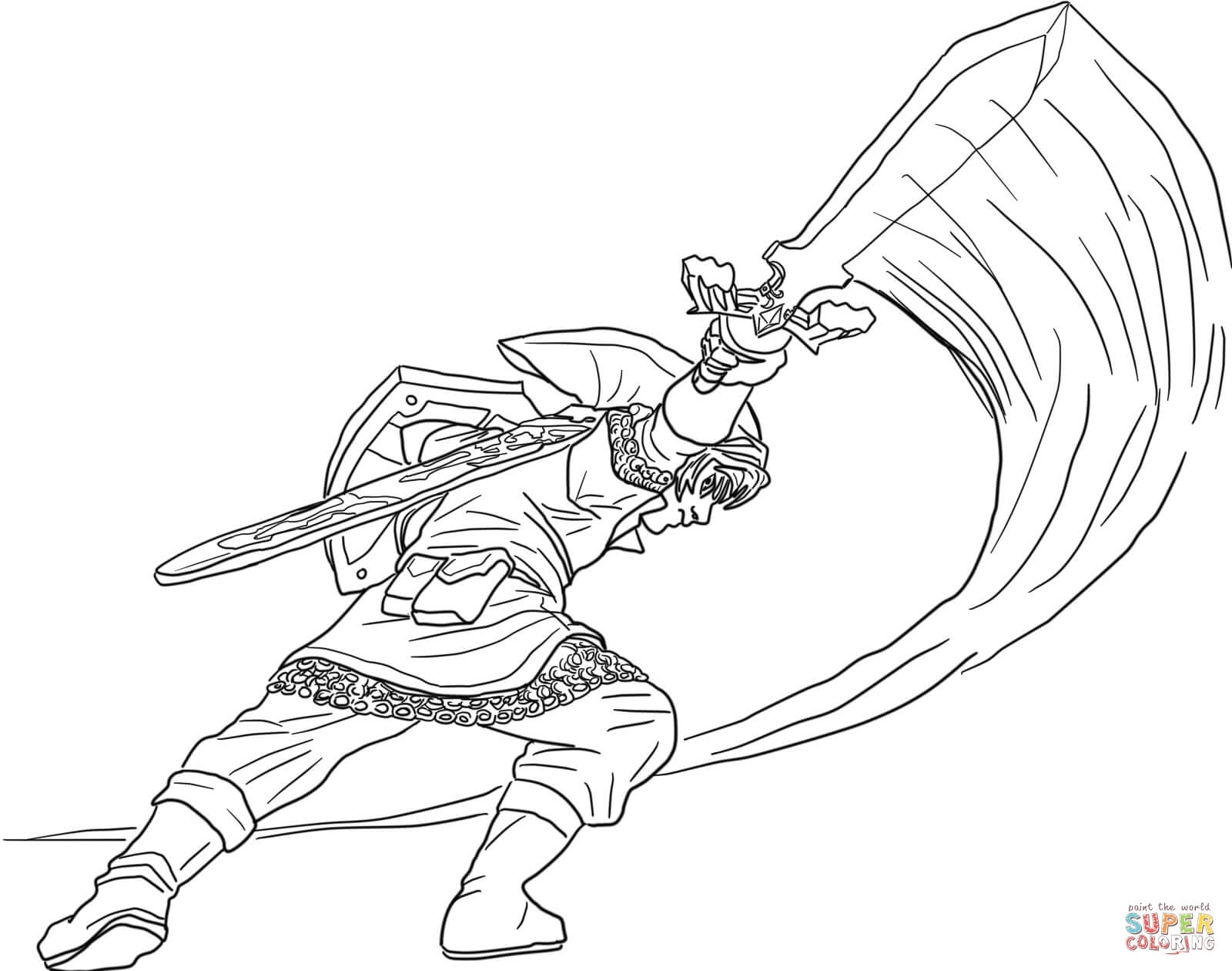 Coloring Pages Zelda