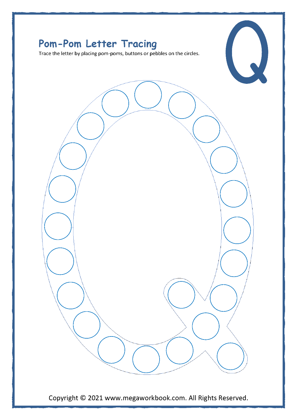 The Letter Q Worksheet K5 Learning Worksheets Library