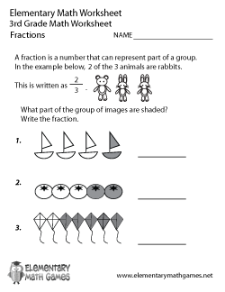 Third Grade Math Worksheets