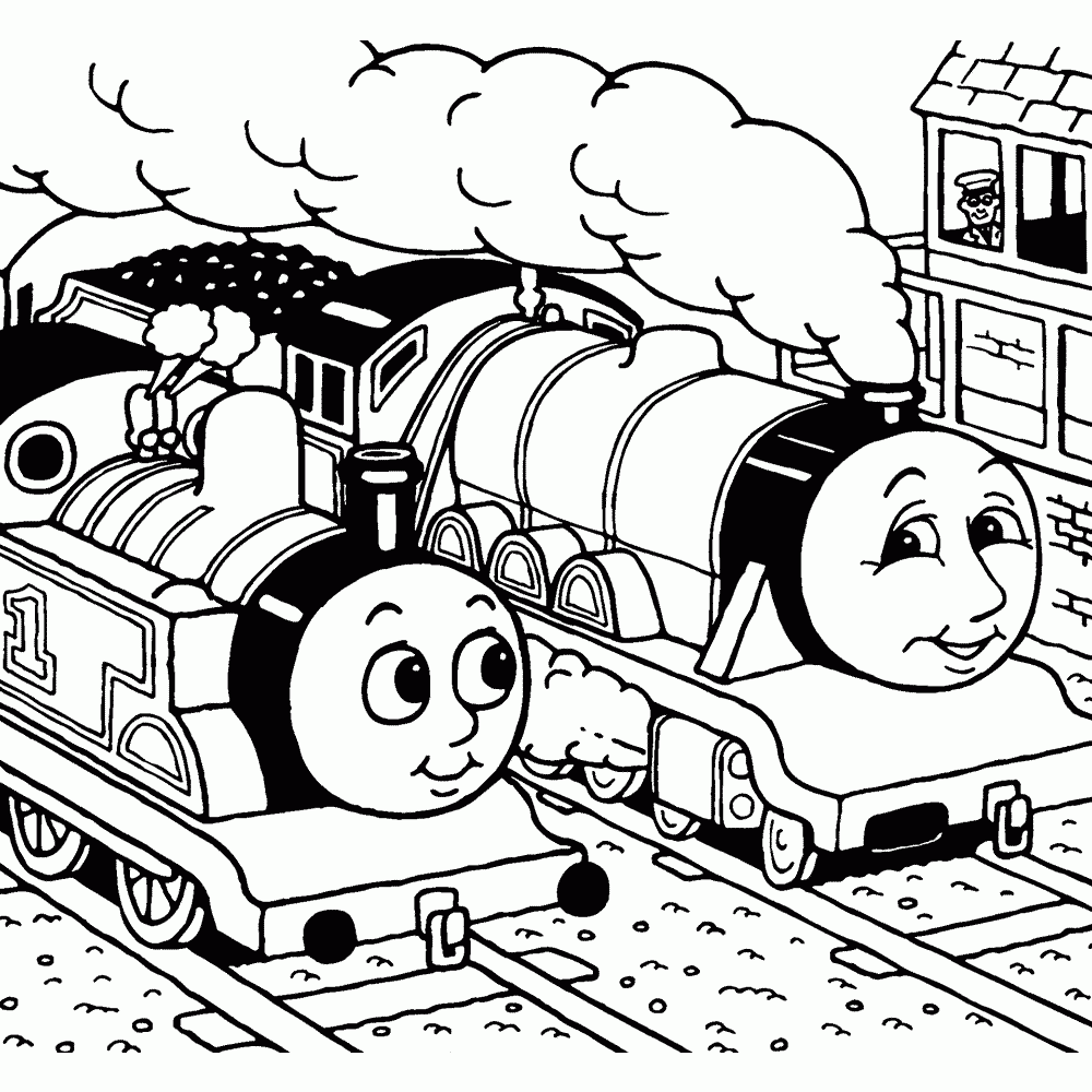 Thomas Friends Coloring Pages Books 100 FREE And Printable 