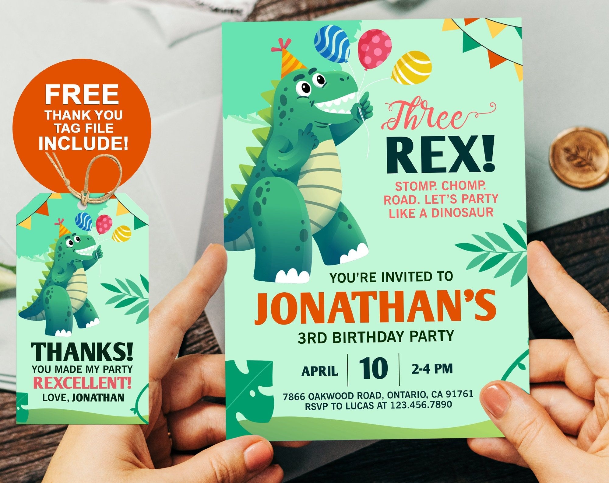Three Rex Invitation Template Free Ad Custom Design Templates For All 