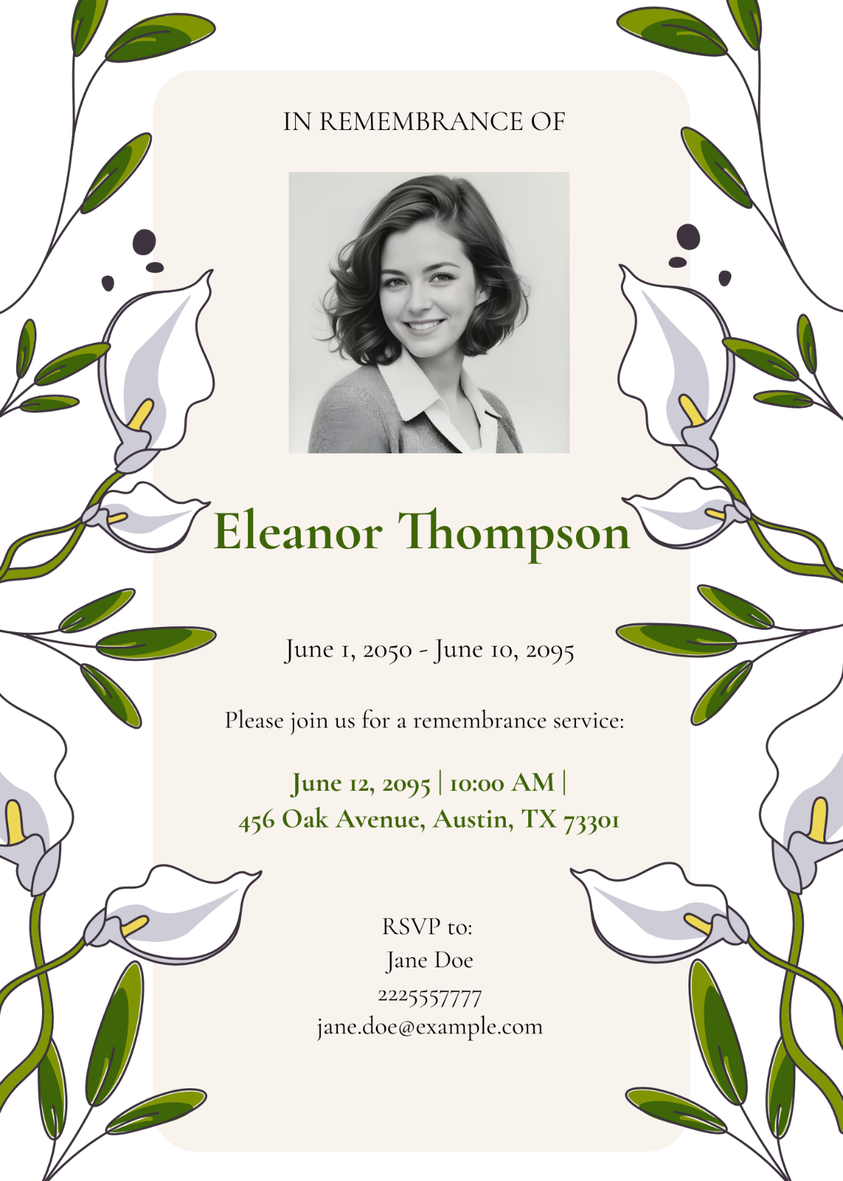 free picture invitation templates