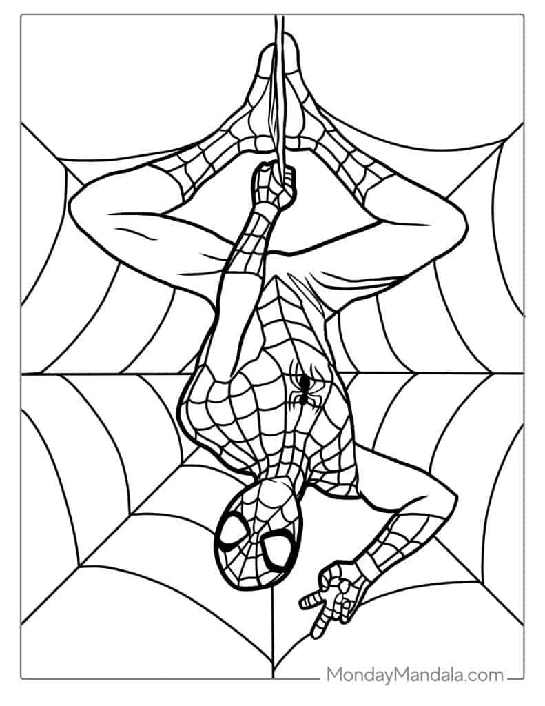 Top 80 Best Spider Man Coloring Pages Free To Print And Download 