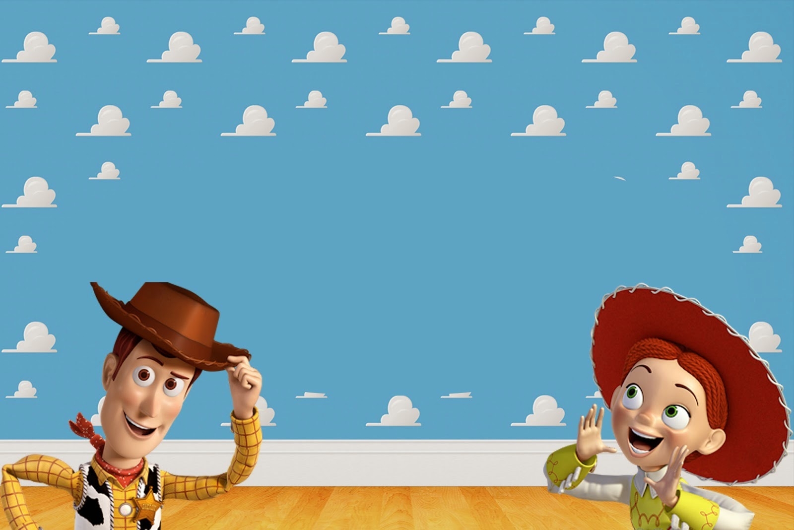 Toy Story 4 Invitation Template