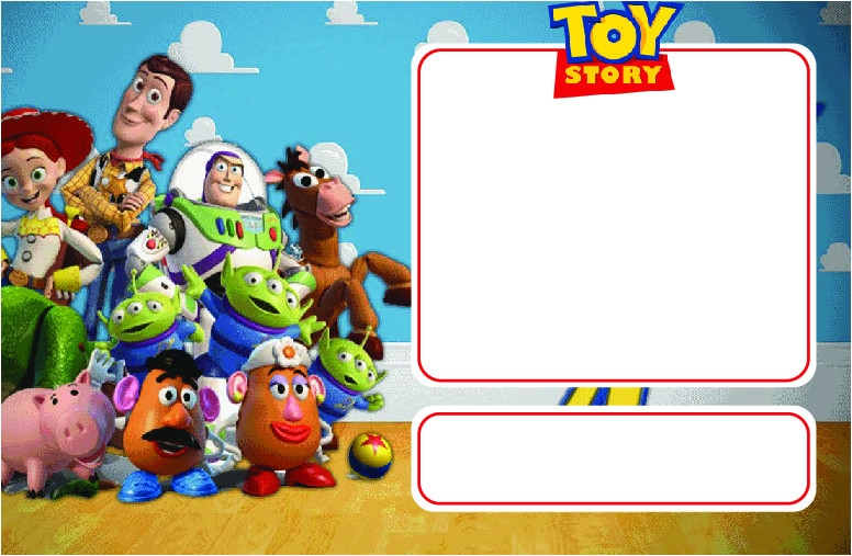 Toy Story Invites Templates Free Free Printable Toy Story Birthday