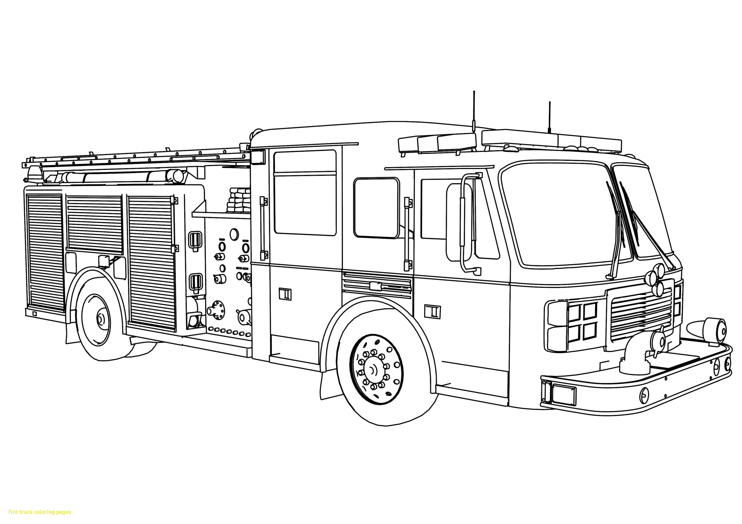 Trailer Truck Coloring Pages